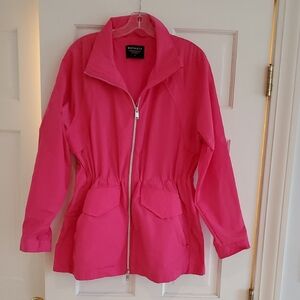 ATHLETA Pink Rain Jacket NWOT